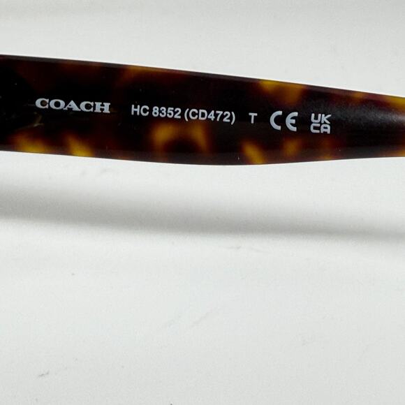Coach Women's HC8352 512013 54-20-145 Square Sunglasses Frames H18938 - Picture 6 of 7